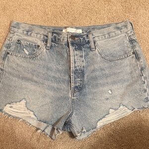 Altar’d state Distressed Denim Shorts